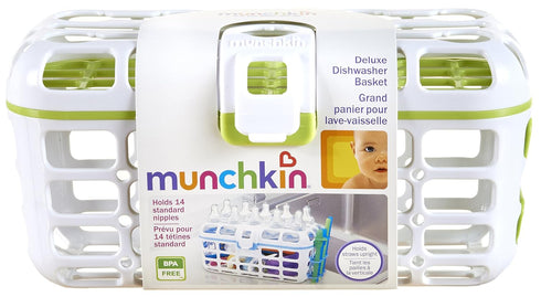 Munchkin Deluxe Dishwasher Basket, Colors May Vary...