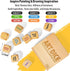 Inspiration Art Dice Set, W/Art Principles Cards - Color Wheel & Painting Knowledge, Drawing Games Art Supplies for Adults, Art Stuff Set of 9 Dic...