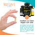 Next Gen U Flaxseed Oil w/Omega 3, 6, 9, Cold Pressed Dietary Health Food Supplement 1000 mg 120 Vegan Softgels...