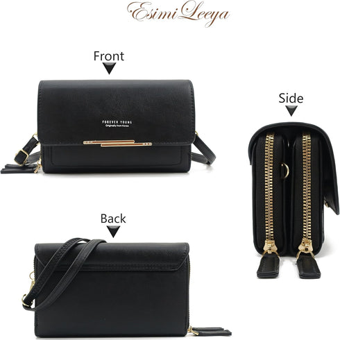 Esimileeya Crossbody Bags for Women Trendy Clutch Handbag Purses for Women Small Lady Cell Phone Wallet Shoulder Bag...