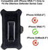 2 Pack Holster Belt Clip Replacement Compatible with OtterBox Defender Series Case for Apple iPhone XR (6.1") ONLY (Belt Clip Only, Not Including ...