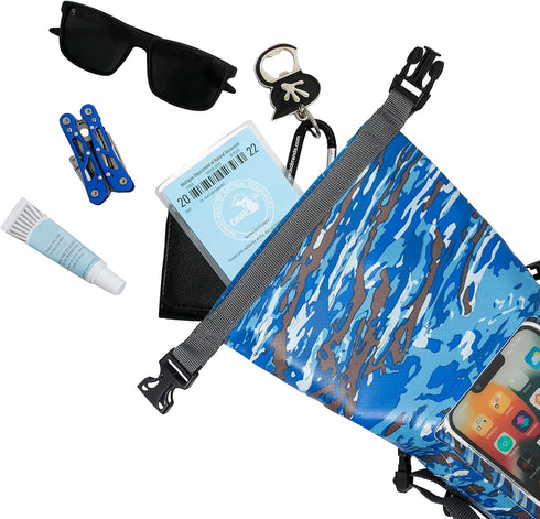 geckobrands Phone Tote Dry Bag Parent (Ocean geckoflage)...