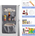 THYGIFTREE Mini Fridge Organizer for Dorm Office 11 Pockets 65.7 x 12.8 In Over the Fridge Caddy Storage Organization Dorm Room Essentials Hold Fl...