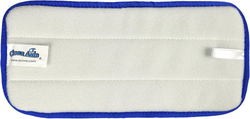 All-Purpose Microfiber Twist Yarn Mop Pads for Dust, Dirt & Pet Hair, Hook & Loop Backing, Machine Washable & Reusable, Home & Commercial Cleaning...