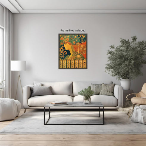 Posterizer 1 pcs-inspired by classic art-La Plume-vintage poster 1-Vintage Art-Collectibles & Fine Art- Gift for Men Women Entrepreneur Teens- unf...