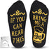 Cavertin Novelty Beer Socks and Bottle Opener, Fathers Day Beer Gifts for Men...