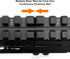 UTG Super Slim Picatinny Riser Mount, 1" Height, 13 Slots , Black...