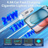 ?MFi Certified?iPhone 15 Car Charger Fast Charging, Rombica 4.8A Dual USB Car Power Cigarette Lighter USB-C Car Charger + 2Pack Tyep-C Cable for i...