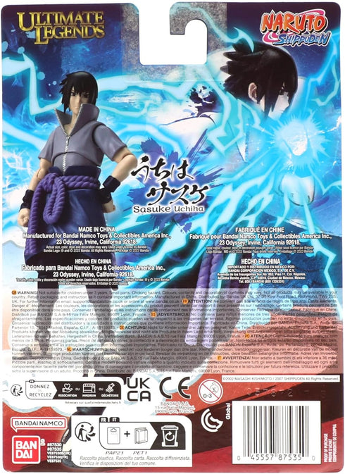 Ultimate Legends - Naruto 5" Sasuke Uchiha (Adult) Action Figure...