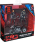 The Batman 2022 Movie Series Selina Kyle Chase Set with Batman and Motorcycle...