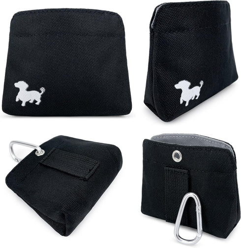 Pocket Sized Dog Treat Pouch - Treat Pouches for Pet Training - Small Dog Treat Pouch with Magnetic Closure - Dog Walking Treat Bag for Dog Traini...