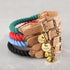 Park Life Designs Wander Rope Collar, Red, Small, Cotton Rope and Vegan Leather Clasp, Pet Accessories...