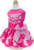 Fitwarm Eggstra Cute Dog Easter Outfit, Bunny Dog Dress, Holiday Dog Clothes for Small Dogs Gril, Pet Cat Clothing, Hot Pink, Small...