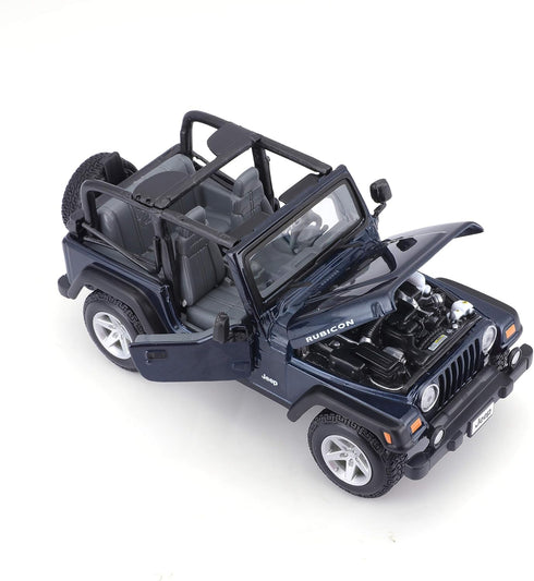 Maisto 1:27 Scale Jeep Wrangler Rubicon Diecast Vehicle (Colors May Vary)...