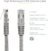 StarTech.com 1ft CAT6 Ethernet Cable - Gray CAT 6 Gigabit Ethernet Wire -650MHz 100W PoE++ RJ45 UTP Molded Category 6 Network/Patch Cord w/Strain ...