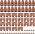 22 Set Plastic Drawer Slides and Guides Drawer Replacement Part with 22 Pcs Tack-in Drawer Glides Undermount Drawer Slides Stopper for Center Moun...