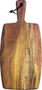 Rock & Branch Acacia Wood Serving Paddle, Wood Cutting Board with Handle for Kitchen and Charcuterie Boards...