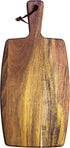 Rock & Branch Acacia Wood Serving Paddle, Wood Cutting Board with Handle for Kitchen and Charcuterie Boards...