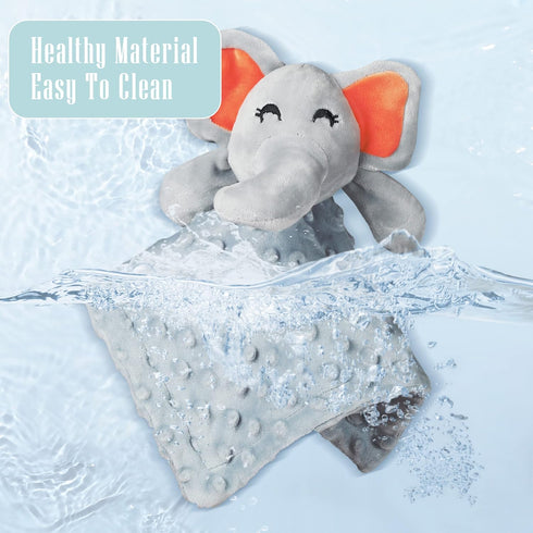 Cute Castle Security Blanket for Babies Gifts - Soft Unisex Newborn Essentials for Boys and Girls - Neutral Baby Stuff Snuggle Toy - Baby Registry...