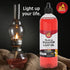 Ner Mitzvah Paraffin Lamp Oil, Red Smokeless, Odorless, Clean Burning Fuel for Indoor and Outdoor, Use with E - Z Fill Cap and Pouring Spout, 32oz...