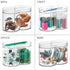iDesign Round Plastic Canister Cosmetic Organizer with Top Tray Lid for Added Storage, The Clarity Collection – 6.12” x 3.62” x 4.35”, Clear...