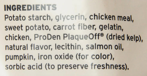 Indigenous Dental Health Bones Carrot Pumpkin Flavor...