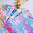 Shalun Mermaid Faux Leather Glitter PU Canvas Sheets for Kids DIY Crafting 8x12inch Shiny Colorful Fish Scale Printed Quilt Sewing Applique Embroi...