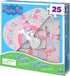 Spin Master Games 25-Piece Peppa Pig Foam Puzzle, for Families and Kids Ages 4 and up...