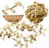 David accessories Gold Leaves Leaf Ribbon Trim Rope - 20 Yards - for DIY Craft Party Wedding Home Decoration(Gold)...