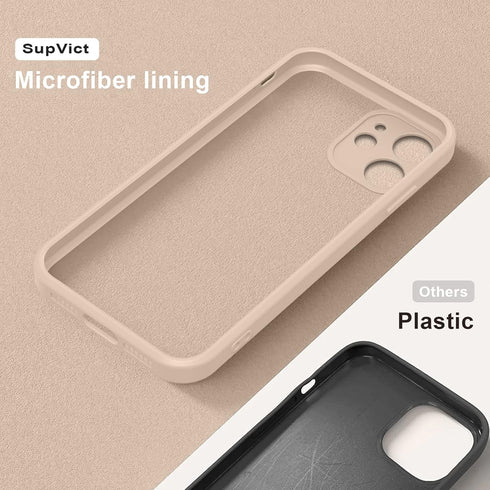 iPhone 12 Case, Phone Case iPhone 12 Pro, Slim Thin Cute Heart Silicone Design Shockproof Protective Soft Bumper Drop Protection Girls Women Boys ...
