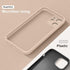 iPhone 12 Case, Phone Case iPhone 12 Pro, Slim Thin Cute Heart Silicone Design Shockproof Protective Soft Bumper Drop Protection Girls Women Boys ...