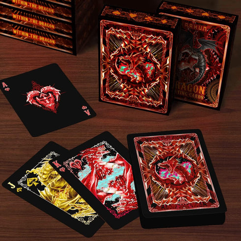 Dragon Playing Cards Magical Animal Card Board Games Play Poker Deck...