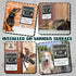 2 Pieces Beware of Dog Sign Funny Warning Decor Beware of Dogs Keep Gate Closed Signs Metal Rust Free Warning Signs Metal Tin Signs for Fence Lawn...