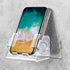 Bath&Shower Cell Phone Stand Holder-Handset Bracket-Suction Cup Bracket -Suction Cup Holder, Holder's Tray Mounted with Two Strong Suction Cups Su...