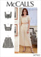 McCall Pattern Company McCall's Women's Crop Top, Shorts, and Flared Leg Pants, Sizes 4-12 Sewing Pattern, White...