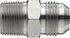 Brennan 2404-06-08 Steel JIC Flared Tube Fitting, Straight, 3/8" Tube OD JIC Male x 1/2-14 NPTF Male...