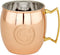 Old Dutch 428MG Solid Copper Moscow Mule Mug, Monogram G, 16 oz, Copper...