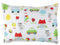 Toddler Kids Pillowcase for Boys and Girls - Words - 13x18 14x19 shrinks to fit - 100% Cotton - Envelope Style Closure - Machine Washable Soft Dur...