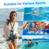 IPX8 Waterproof Phone Dry Bag for iPhone 14/13/12/11 & Samsung S23/S22 - Floating, Large Capacity Pouch for Boating, Swimming, Kayaking (Multicolo...