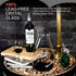Hollow Circle Wine Decanter - Decant with Elegance, 1500 ml lead-Free Crystal Clear Glass Red Wine Decanter Juice Container Wine Decanters and Car...