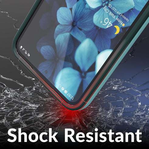 Crave Samsung Galaxy S23 FE Case - Dual Guard Shockproof Protection with Dual Layer Design, Aqua...