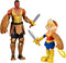 Moose Toys Space Jam: A New Legacy - 2 Pack - On Screen Team Up - Lebron James (Amazon) & Lola Bunny (Wonder Woman), Multicolor, (14624)...