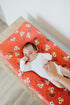 Premium Knit Changing Pad Cover by Copper Pearl: Soft, Stylish, and Universal Fit for All Standard Diaper Changing Pads, Trendy Design Changing Pa...