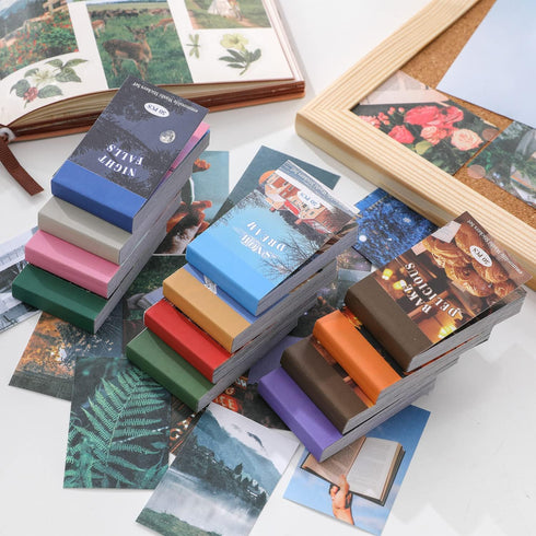 12 Sets 600 Sheets Washi Stickers for Journaling, Daily Quote Flower Nature Travel Stickers Vintage Aesthetic Scrapbook Sticker Set for Bullet Jou...