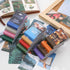 12 Sets 600 Sheets Washi Stickers for Journaling, Daily Quote Flower Nature Travel Stickers Vintage Aesthetic Scrapbook Sticker Set for Bullet Jou...