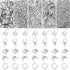 880 Pieces Jewelry Making Accessories Set Include 80 Lobster Clasps 200 Bead Knot Covers 200 Crimp Cover 200 Crimp End Tip and 200 Jump Ring Conne...