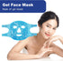 Face Gel Mask Cooling, Cold And Hot, Reduce Puffiness, Dark Circles, Swelling, Headache, Ice Pack Reusable, Skin Care, Therapy (Face Mask Blue)...