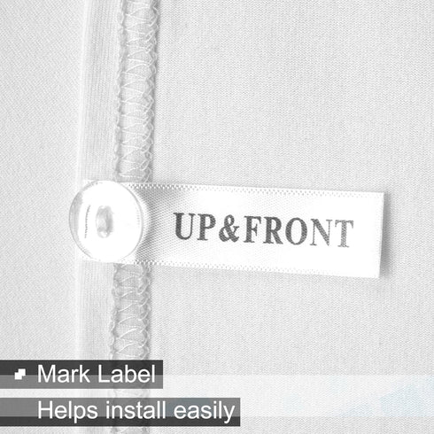 Box Spring Cover Queen Size - Jersey Knit & Stretchy Wrap Around 4 Sides Bed Skirt for Hotel & Home - Queen/Queen XL, White...