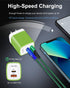 3Pieces C Charger Block, AILKIN 20W PD + QC3.0 USB-C Wall Charger Dual Port Box Cube for iPhone, Samsung Galaxy, Motorola, LG, Google Pixel, Super...