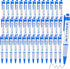 Aodaer 48 Pieces It's a Boy Baby Shower Ballpoint Pens Blue Retractable Gel Pen with Soft Grip Baby Shower Pens for Boy Comfortable Black Ink Pen ...